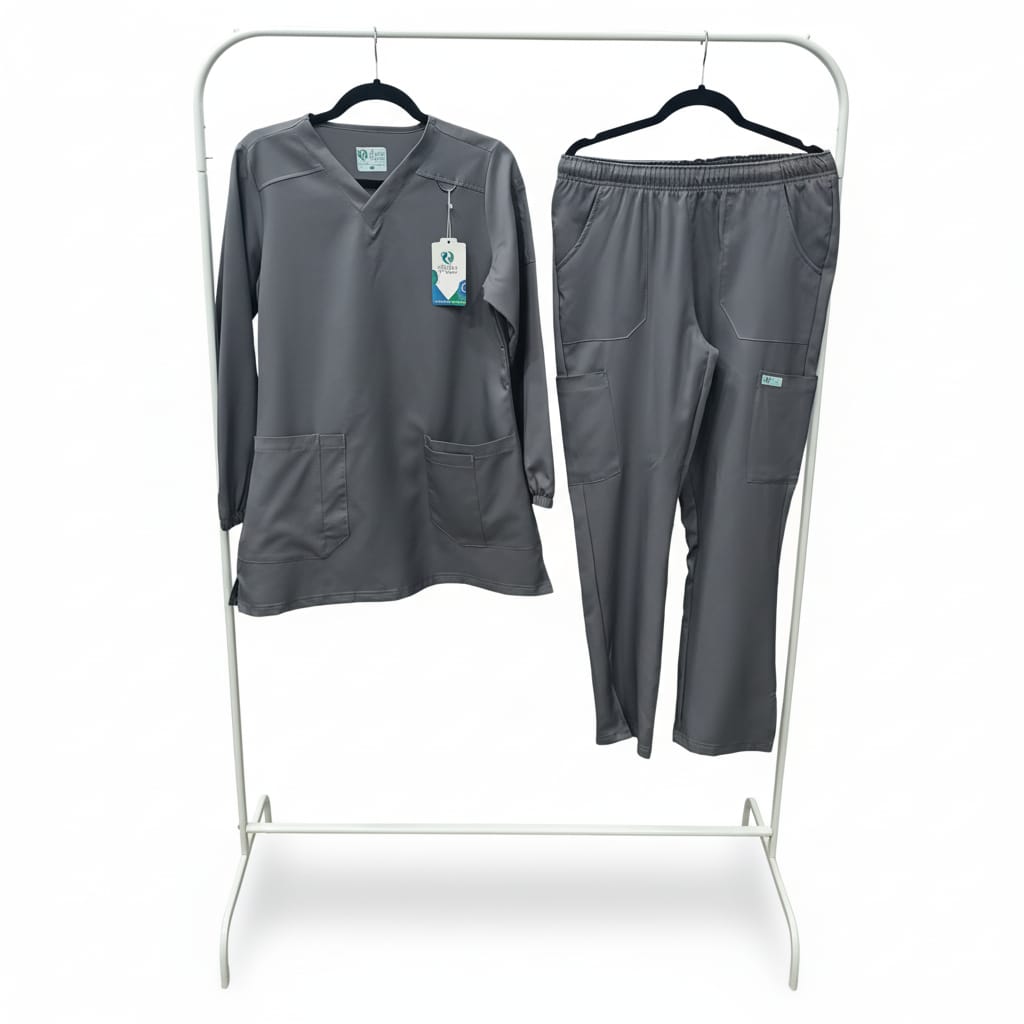 HEALTH WEAR WOMEN’S SCRUB LONG SLEEVES SET