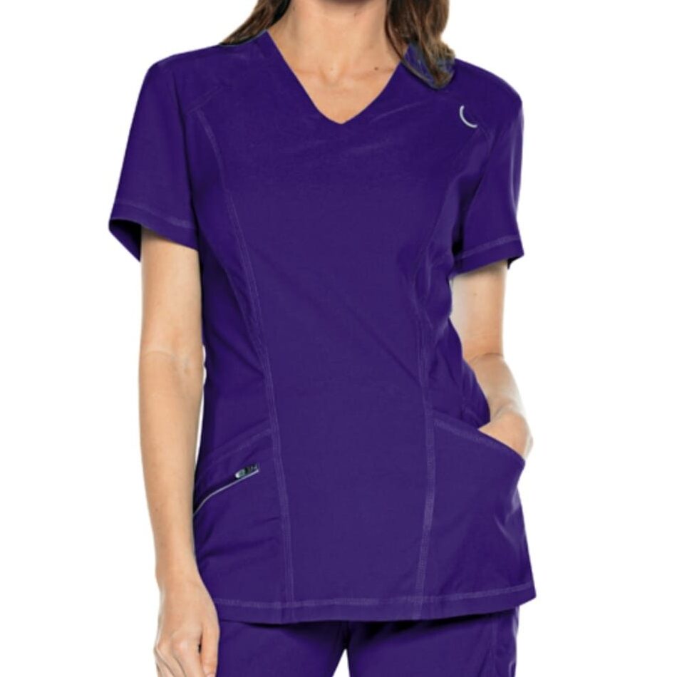 URBANE ALIGN WOMEN'S V NECK SCRUB TOP