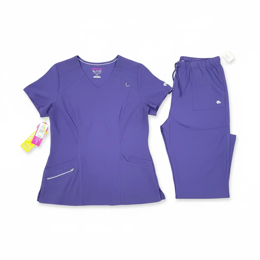 URBANE ALIGN WOMEN'S V NECK SCRUB SET
